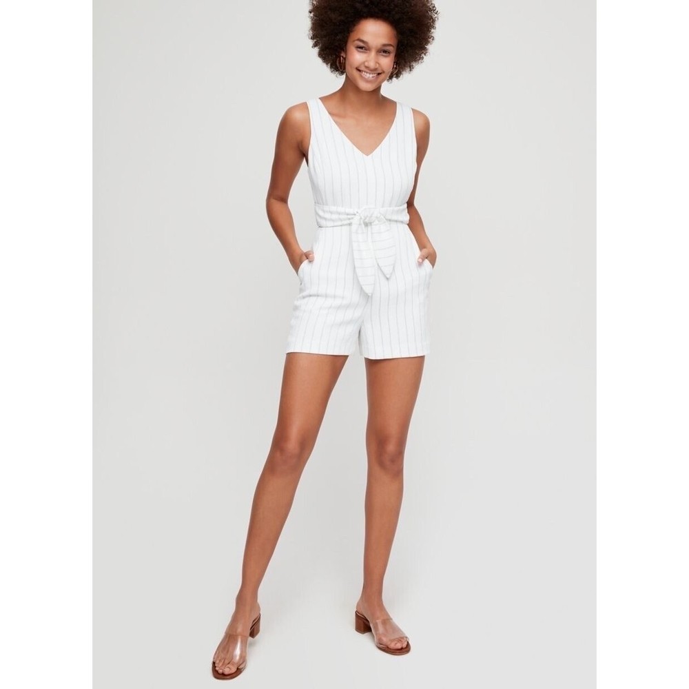 Wilfred NWT Ècoulement Romper in Espace/Black Size 2 - Picture 2 of 16